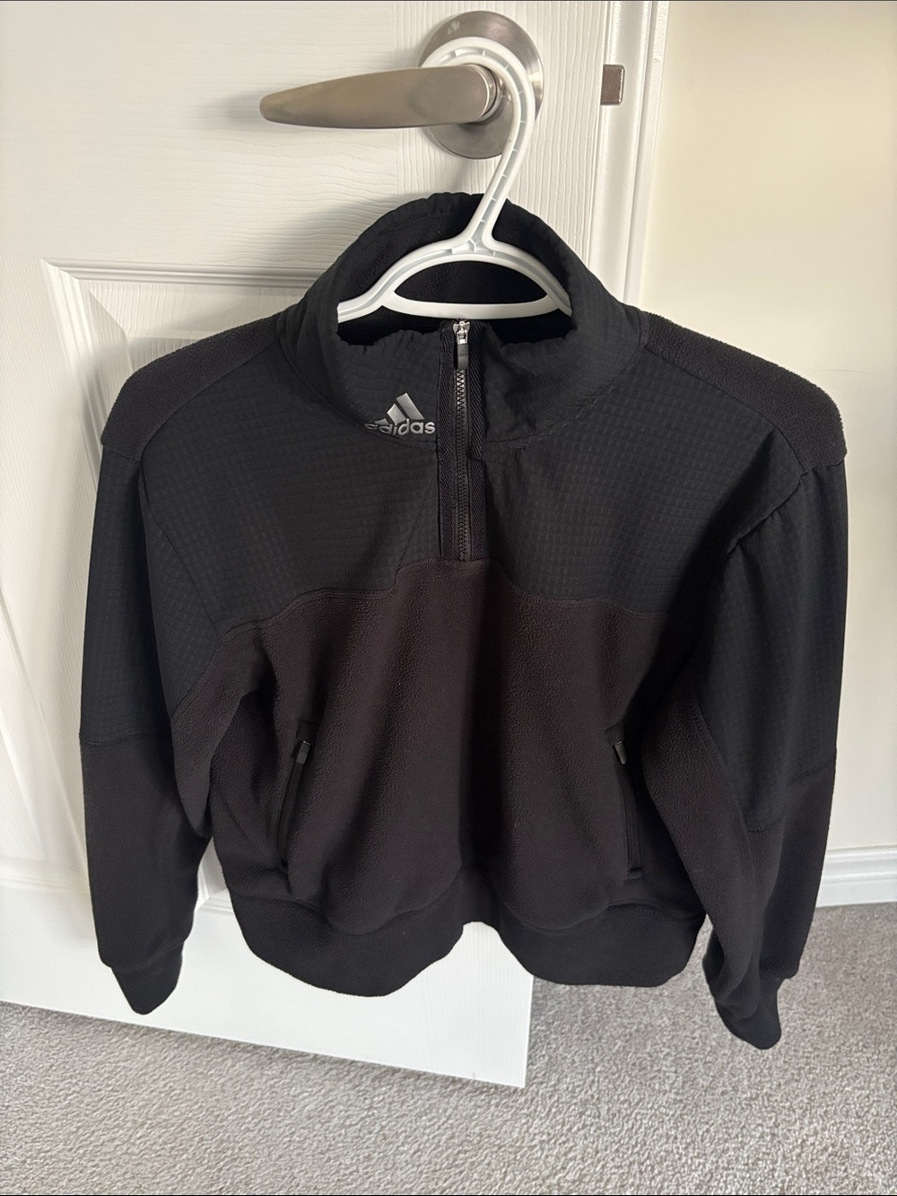 adidas Women's Fleece Quarter-Zip Pullover